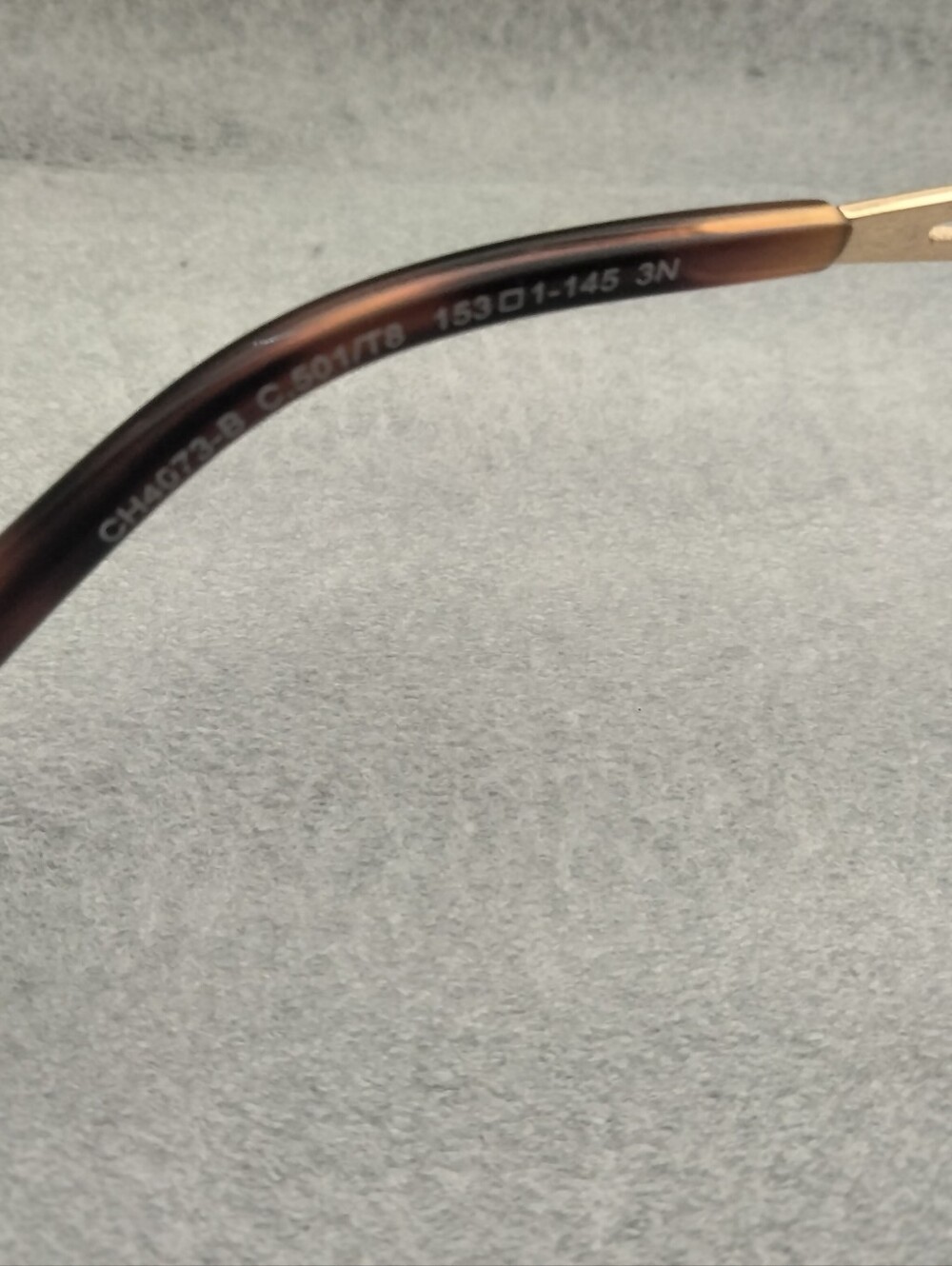 CHANEL Rhinestone CC Logo Golden Tone Sunglasses - Picture 7 of 16